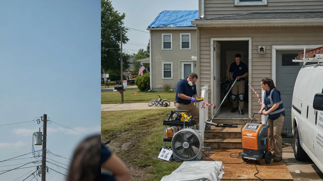 Water Damage Repair in Penfield, PA near me